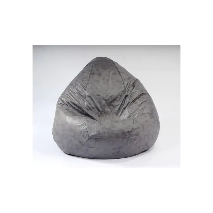 Калъф за пуф круша, 320л., Nirvana Grande - Smoke Grey, (Не съдържа пълнеж), Гама Premium, 8638