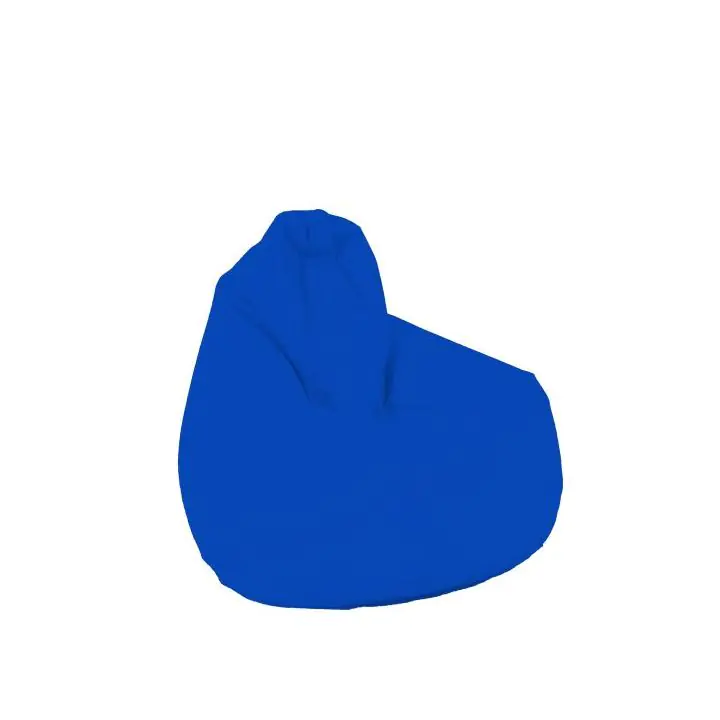 Калъф за пуф круша, 160л., Nirvana Light - Teteron Blue, (Не съдържа пълнеж), за открито, 8802