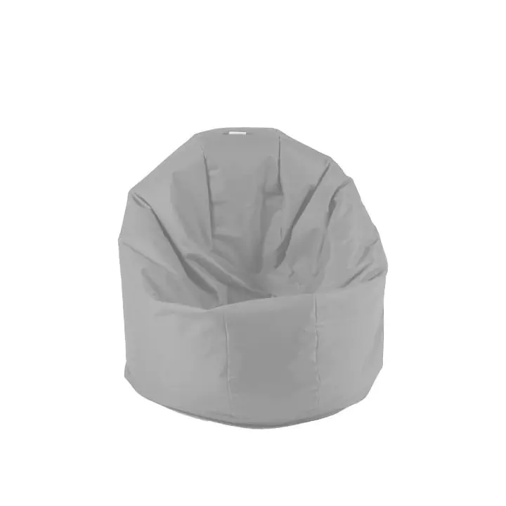 Калъф за пуф, 210л., Relaxo - Panama Grey, (Не съдържа пълнеж), водоустойчив, 8831