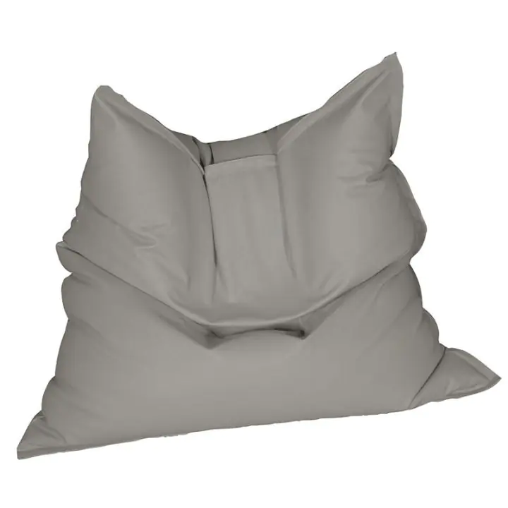 Пуф, Голяма възглавница, 350л., Magic Pillow - Teteron Grey, Перящ се калъф, За открито, Пълнеж от Полистиролни перли, 8292