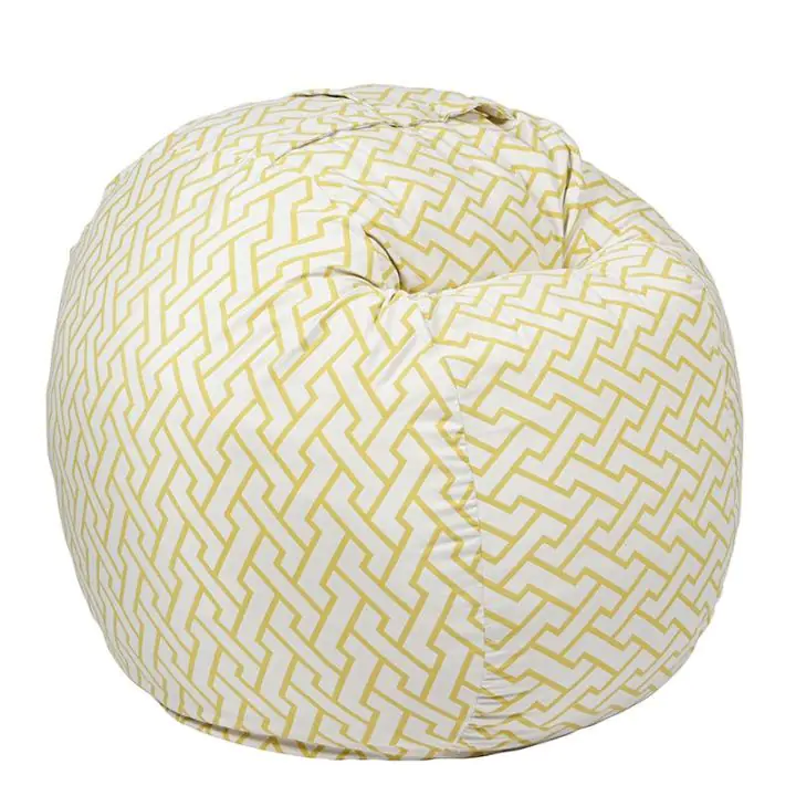 Барбарон 600л. King Size, Zappity Yellow, Перящ се калъф, Пълнеж с микс от мемори пяна и дунапрен, Гама Premium, (PUF-M-K-PT-ZAY)