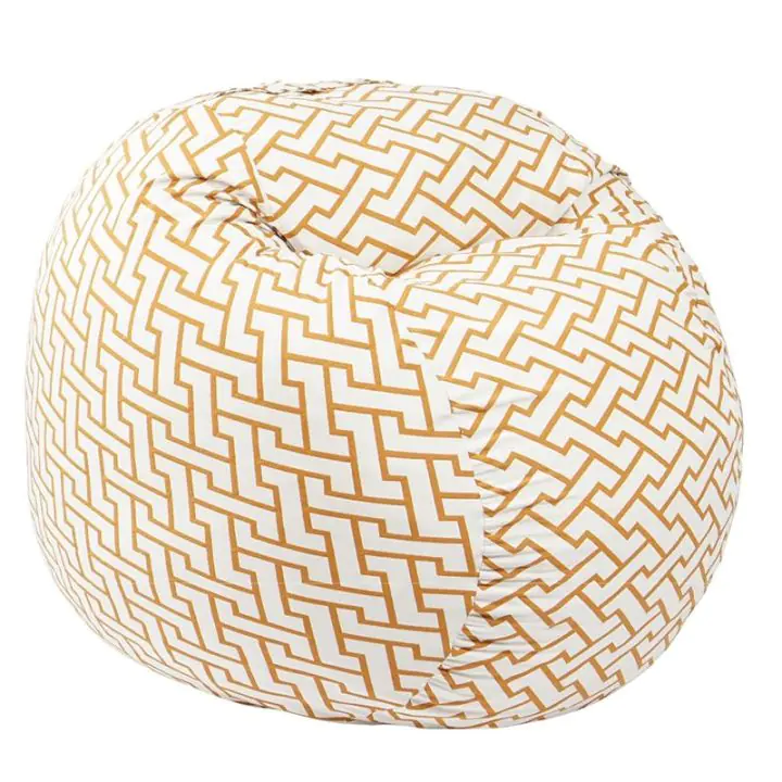 Барбарон 600л. King Size, Zappity Orange, Перящ се калъф, Пълнеж с микс от мемори пяна и дунапрен, Гама Premium, (PUF-M-K-PT-ZAO)