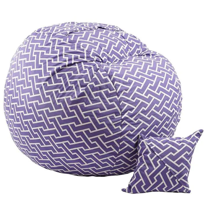 Комплект Барбарон и декоративна възглавница 600л. King Size, Zippity Purple, Перящ се калъф, Пълнеж с микс от мемори пяна и дунапрен, Гама Premium, (PUF-M-KP-PT-ZIP)