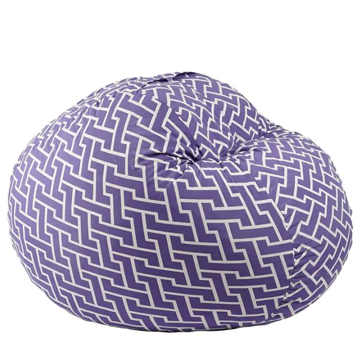 Барбарон 400л. Matusalem, Zippity Purple, Перящ се калъф, Подходящ за деца, Пълнеж с микс от мемори пяна и дунапрен, Гама Premium, (PUF-M-M-PT-ZIP)