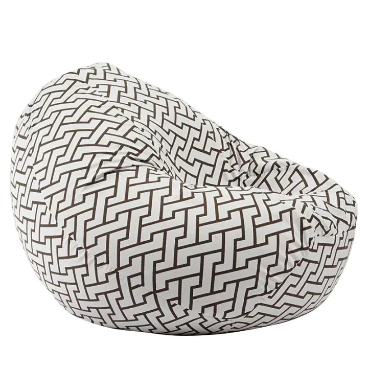 Пуф круша 520л., Nirvana Gigant, Zappity Brown, Перящ се калъф, Пълнеж от Полистиролни перли, Гама Premium, (PUF-G-NGG-PT-ZAB)