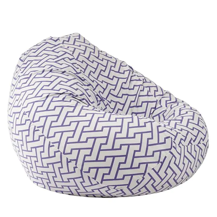 Пуф круша 520л., Nirvana Gigant, Zappity Purple, Перящ се калъф, Пълнеж от Полистиролни перли, Гама Premium, (PUF-G-NGG-PT-ZAP)