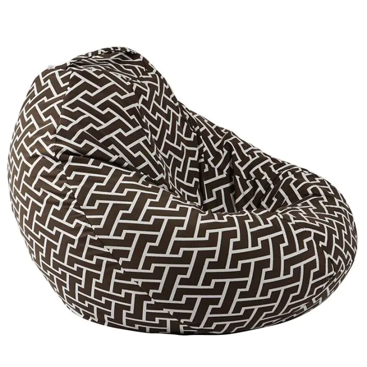 Пуф круша 520л., Nirvana Gigant, Zippity Brown, Перящ се калъф, Пълнеж от Полистиролни перли, Гама Premium, (PUF-G-NGG-PT-ZIB)