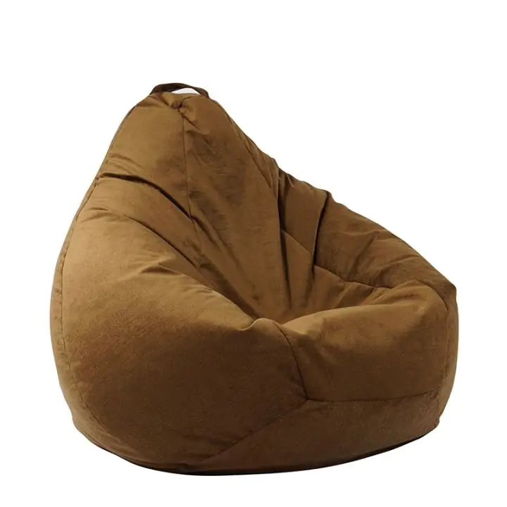 Пуф круша 320л. Nirvana Grande, Tattle Tan, Перящ се калъф, Пълнеж от Полистиролни перли, Гама Premium, (PUF-G-NGR-PT-TTT)