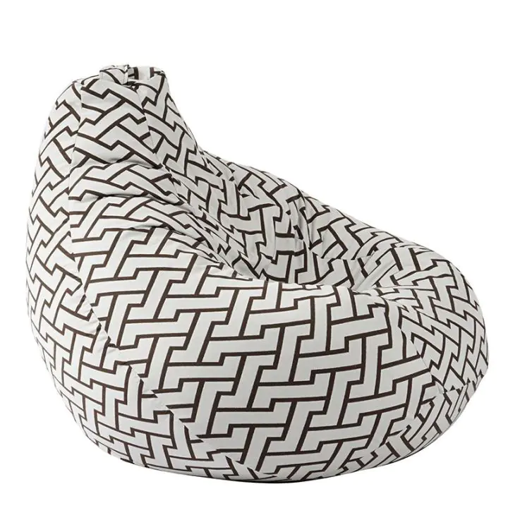 Пуф круша 320л. Nirvana Grande, Zappity Brown, Перящ се калъф, Пълнеж от Полистиролни перли, Гама Premium, (PUF-G-NGR-PT-ZAB)