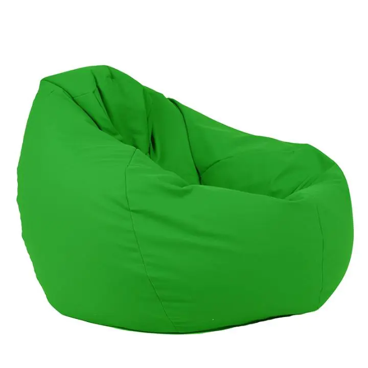 Пуф, круша, 320л., Nirvana Grande - Teteron Green, За открито, Перящ се калъф, Пълнеж от Полистиролни перли