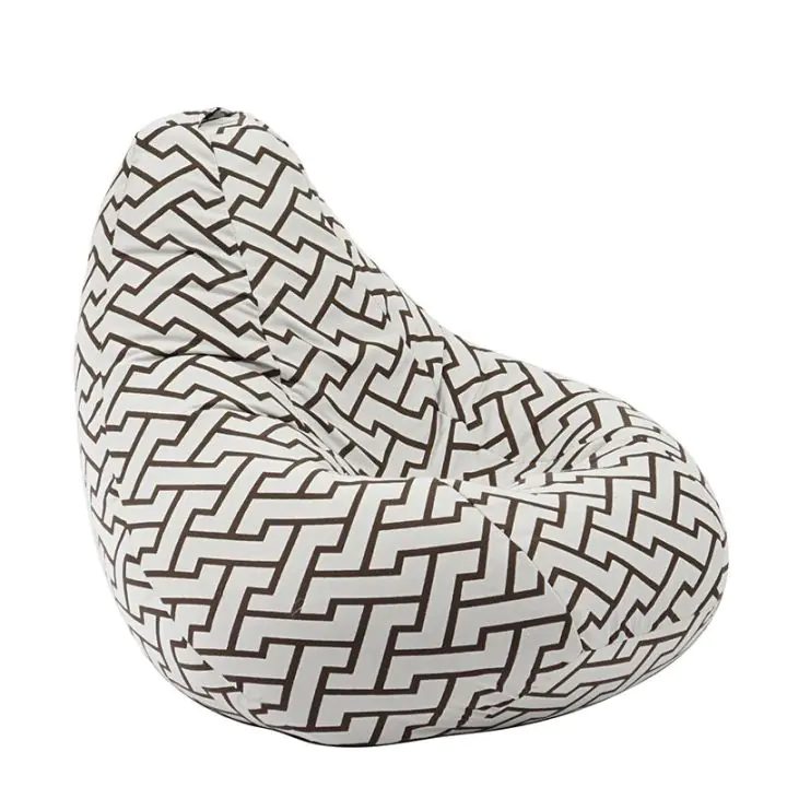 Пуф круша 220л. Nirvana Hobbit, Zappity Brown, Перящ се калъф, Пълнеж от полистиролни перли, Гама Premium, (PUF-G-NH-PT-ZAB)