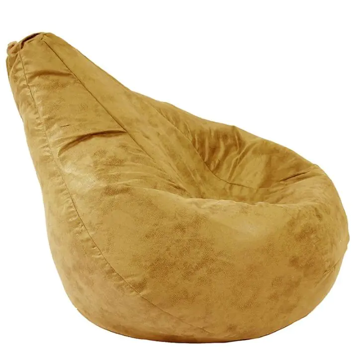 Пуф круша за деца 4-14 г.160л. Nirvana Light - Amber, Перящ се калъф, Пълнеж от Полистиролни перли, Гама Premium, 8967