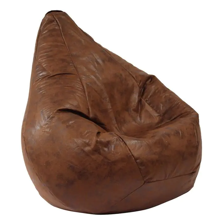 Пуф, круша за деца 4-14 г.,160л. Nirvana Light - Iced Coffee, Перящ се калъф, Пълнеж от Полистиролни перли, Гама Premium, 8401