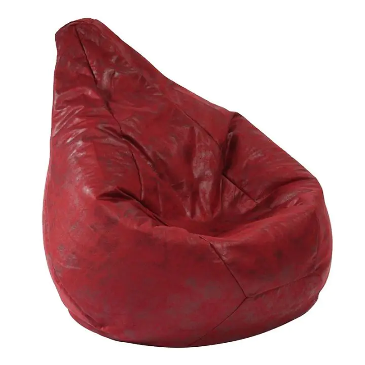 Пуф, круша за деца 4-14 г.,160л. Nirvana Light - Cranberry, Перящ се калъф, Пълнеж от Полистиролни перли, Гама Premium, 8402