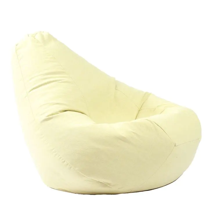 Пуф, круша за деца 4-14 г.,160л. Nirvana Light - Lemon, Перящ се калъф, Пълнеж от Полистиролни перли, Гама Premium, 8352