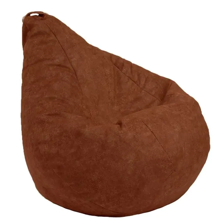 Пуф круша за деца 4-14 г.160л. Nirvana Light - Terra, Перящ се калъф, Пълнеж от Полистиролни перли, Гама Premium, 8937