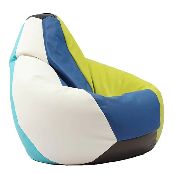 Пуф, круша, 220л., Nirvana Hobbit - Mozaic, Еко кожа, Пълнеж от Полистиролни перли, Цвят според складовата наличност