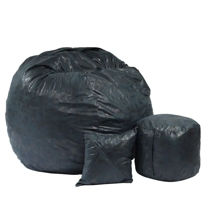 Комплект, Барбарон, с табуретка за крака и декоративна възглавница, 700л. King Size, Before Dawn, Перящ се калъф, Трансформира се в легло, Пълнеж с микс от мемори пяна и дунапрен, Гама Premium, 8455