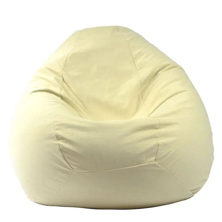 Пуф, круша, 520л., Nirvana Gigant - Lemon, Перящ се калъф, Пълнеж от Полистиролни перли, Гама Premium, 8384