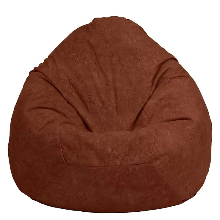 Пуф, круша, 520л., Nirvana Gigant - Terra, Перящ се калъф, Пълнеж от Полистиролни перли, Гама Premium, 8934