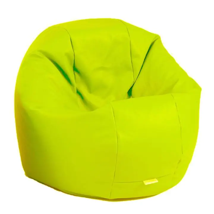 Пуф Pufrelax фотьойл тип сак за деца от 2 - 14 години, Relaxo - Panama Olive, Подходящ за използване на открито, Водоустойчив, Перящ се текстилен калъф, Пълнеж от Полистиролни перли