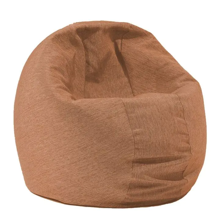 Пуф, за деца, 210л., Relaxo - Terracotta Orange, Перящ се калъф, Пълнеж от Полистиролни, Гама Premium