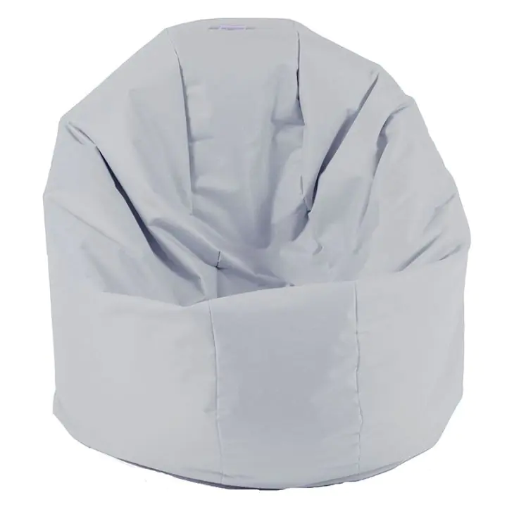 Пуф 330л., Relaxo XL - Teteron Grey, За открито, Перящ се калъф, Пълнеж от Полистиролни перли, 8368