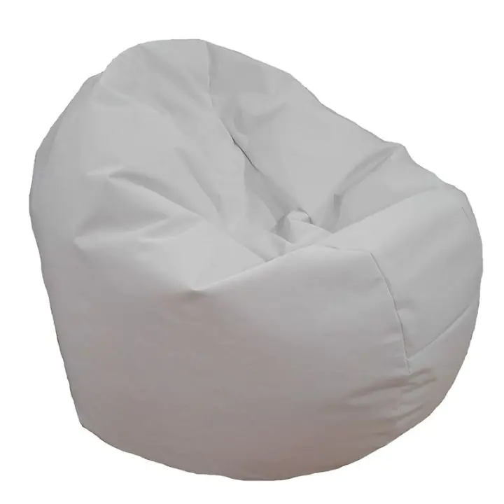 Пуф 330л., Relaxo XL - Teteron White, За открито, Пълнеж от Полистиролни перли, Перящ се калъф, 8370