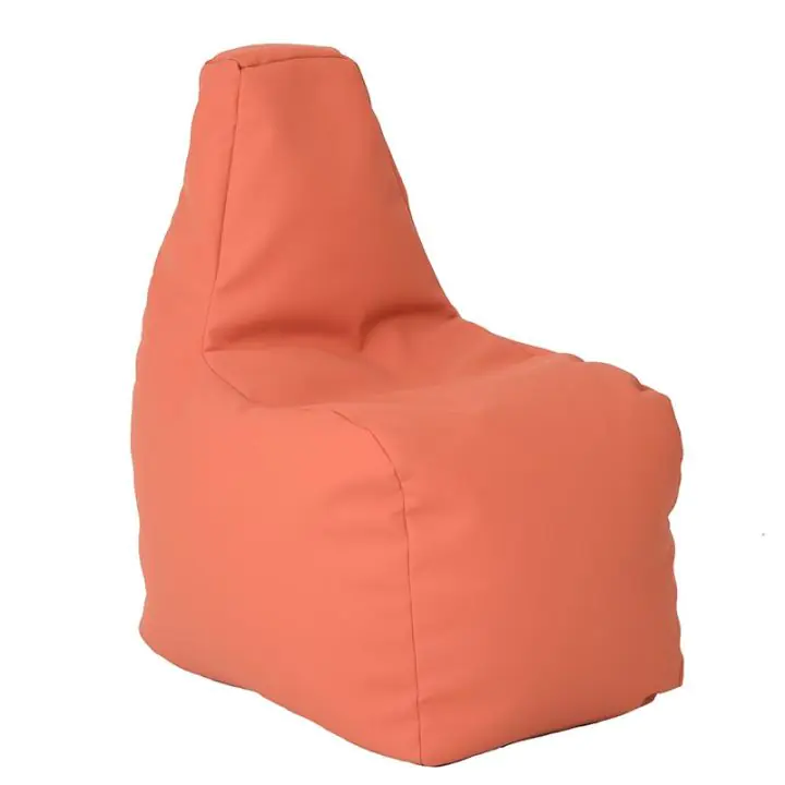 Пуф, стол за деца 2-8 г., 120л. Sunlounger Junior - Orange, Еко кожа, Пълнеж от Полистиролни перли, 8117