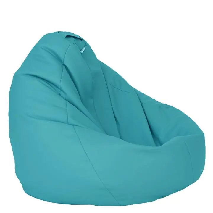 Пуф, круша, 320л., Nirvana Grande - Panama Turcoaz, Водоустойчив, Перящ се калъф, Пълнеж от Полистиролни перли