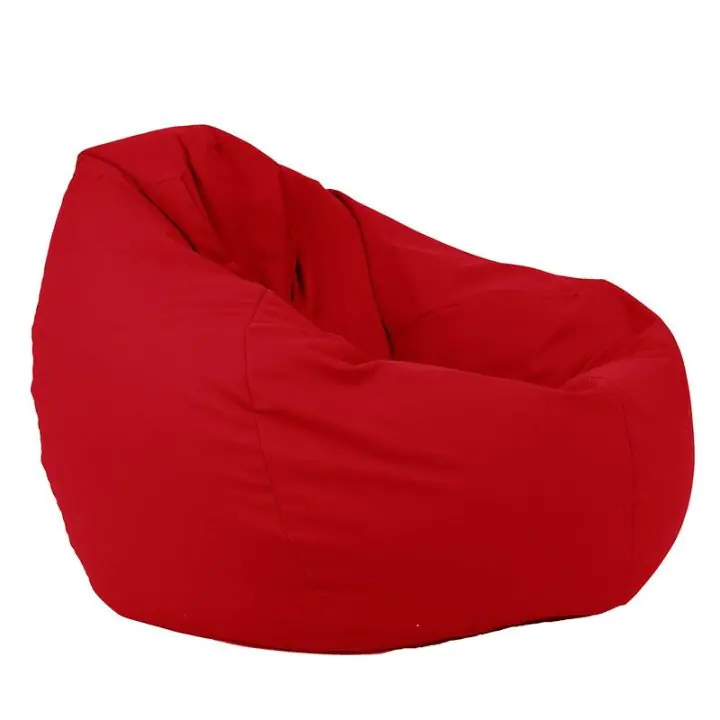 Пуф, круша, 320л., Nirvana Grande - Teteron Red, За открито, Перящ се калъф, Пълнеж от Полистиролни перли