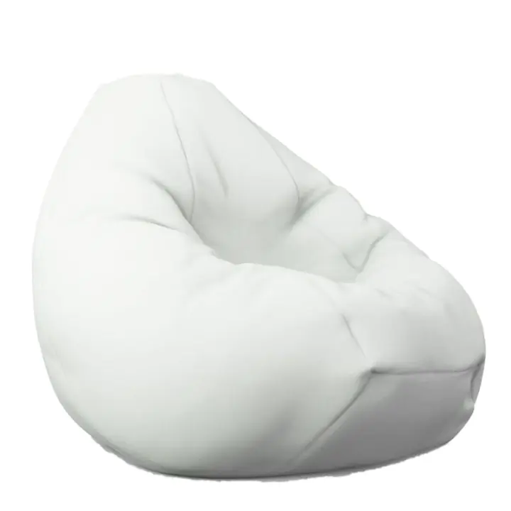 Пуф, круша, 320л., Nirvana Grande - Teteron White, За открито, Перящ се калъф, Пълнеж от Полистиролни перли, 8328