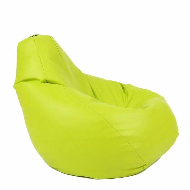 Пуф, круша, 220л., Nirvana Hobbit - Fistic, Еко кожа, Пълнеж от Полистиролни перли