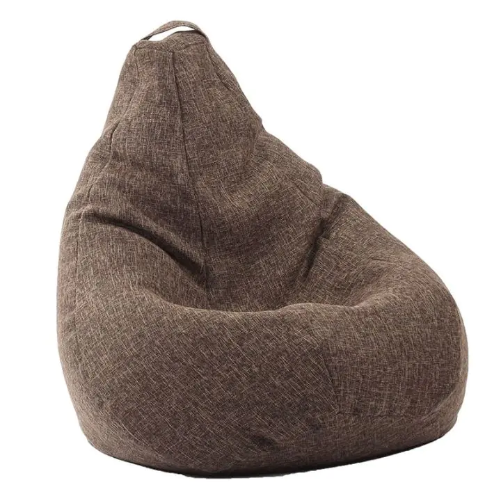 Калъф за пуф круша, 160л., Nirvana Light - Mocha Latte, (Не съдържа пълнеж), Гама Premium, 8784