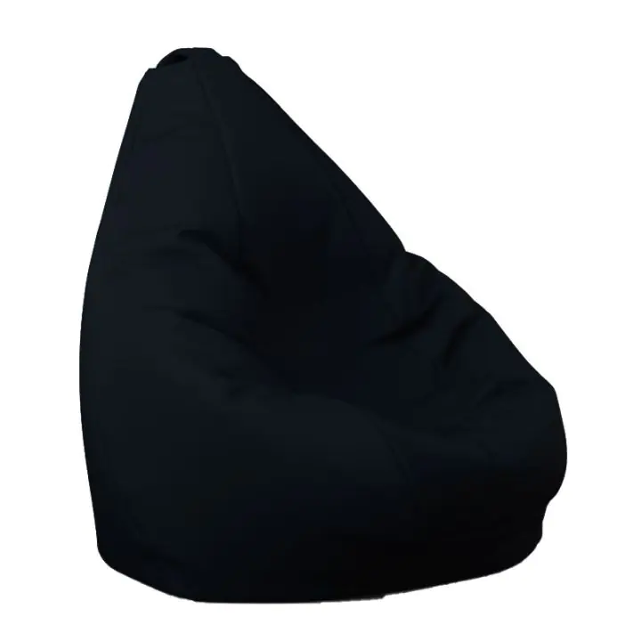 Калъф за пуф круша, 160л., Nirvana Light - Teteron Black, (Не съдържа пълнеж), за открито, 8801