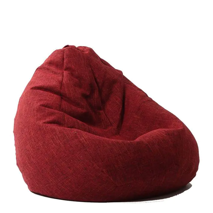 Калъф за пуф круша, 320л., Nirvana Grande - Red wine, (Не съдържа пълнеж), Гама Premium Rustic, 8623