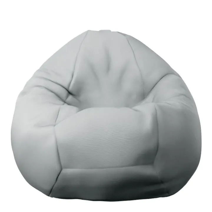 Калъф за пуф круша, 520л., Nirvana Gigant - Teteron Grey, (Не съдържа пълнеж), за открито, 8580