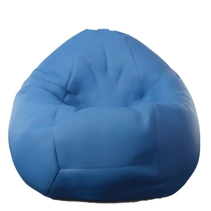 Калъф за пуф круша, 520л., Nirvana Gigant - Blue, (Не съдържа пълнеж), Еко кожа, 8533