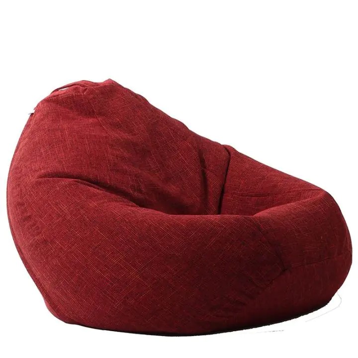 Калъф за пуф круша, 520л., Nirvana Gigant - Red wine, (Не съдържа пълнеж), Гама Premium Rustic, 8549