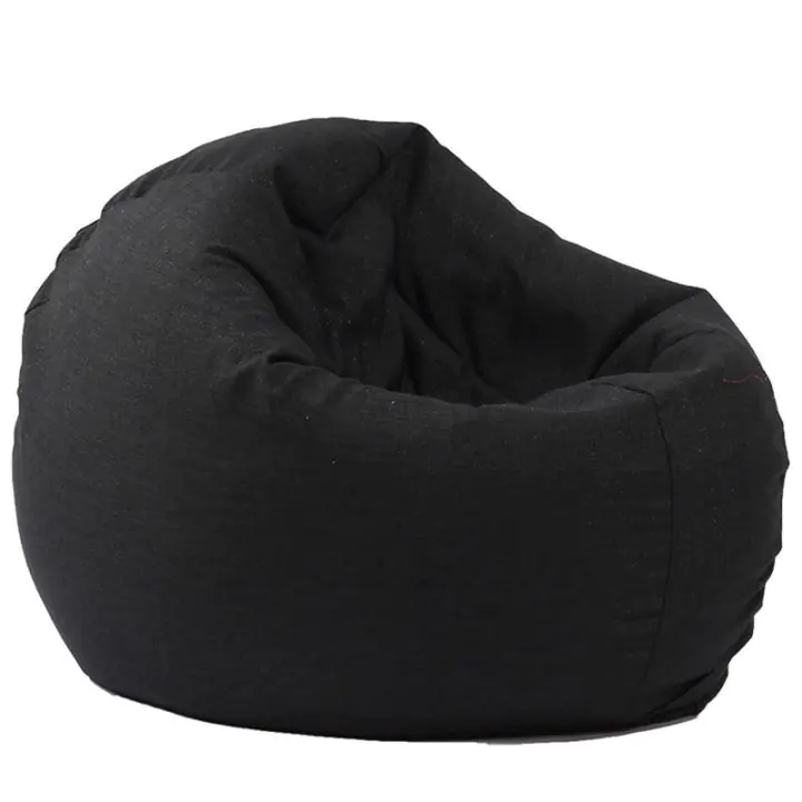 Калъф за пуф, 210л., Relaxo - Eerie Black, (Не съдържа пълнеж), Гама Premium, 8842