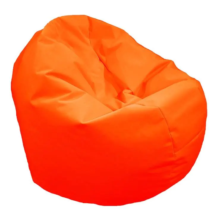 Калъф за пуф 330л., Relaxo XL - Panama Neon Orange, (Не съдържа пълнеж), водоустойчив, 8878