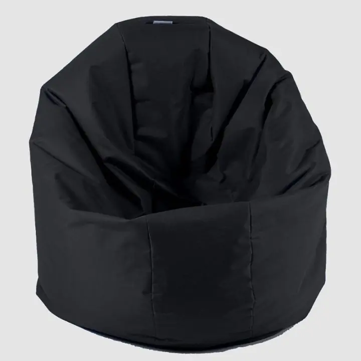 Калъф за пуф 330л., Relaxo XL - Panama black, (Не съдържа пълнеж), водоустойчив, 8873