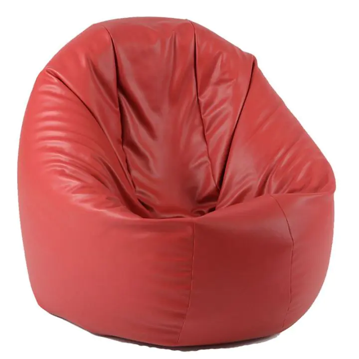 Калъф за пуф 330л., Relaxo XL - Rosu, (Не съдържа пълнеж), Еко кожа, 8868