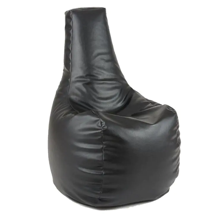 Пуф, стол, 210л., Sunlounger - Back 2 Black , PU кожа, Пълнеж от полистиролни перли