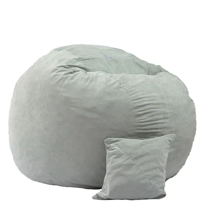 Комплект, Барбарон и декоративна възглавница, 600л., King Size - Light Mint, Перящ се калъф, Трансформира се в легло, Пълнеж с микс от мемори пяна и дунапрен, Гама Premium