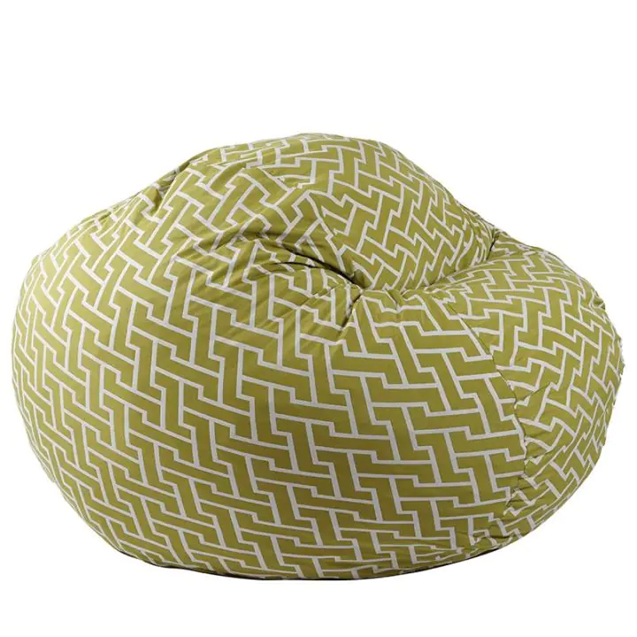 Барбарон 600л. King Size, Zippity Green, Перящ се калъф, Пълнеж с микс от мемори пяна и дунапрен, Гама Premium, (PUF-M-K-PT-ZIG)