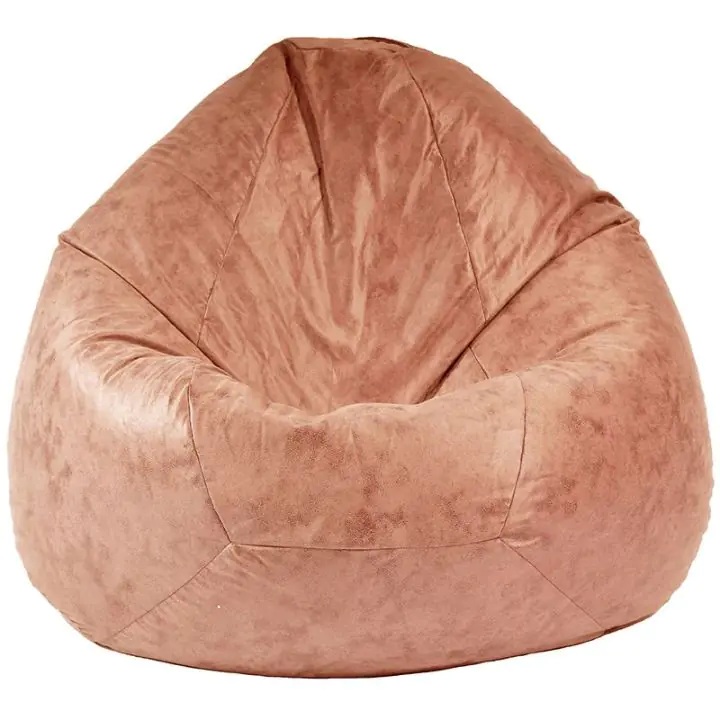 Пуф, круша, 520л., Nirvana Gigant - Tiger eye, Перящ се калъф, Пълнеж от Полистиролни перли, Гама Premium, 8954