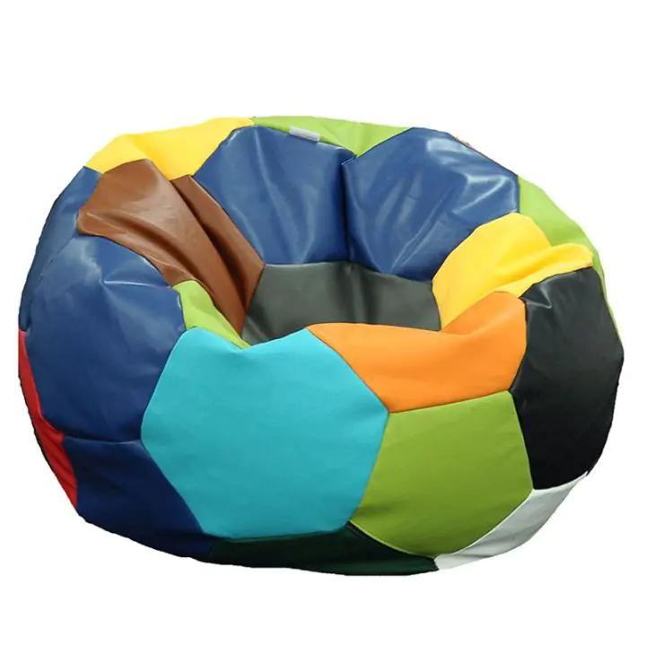 Пуф, топка 400л. Telstar XL - Mozaic, Еко кожа, Пълнеж от полистиролни перли, Цвят според складовата наличност