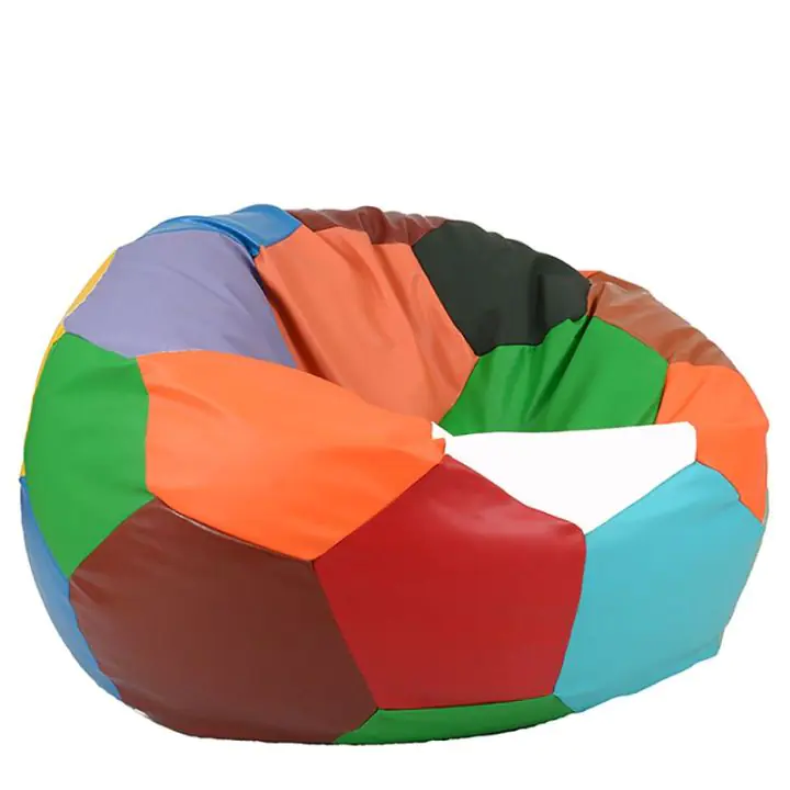 Пуф, топка 500л. Telstar XXL - Mozaic, Еко кожа, Пълнеж от Полистиролни перли, Цвят според складовата наличност