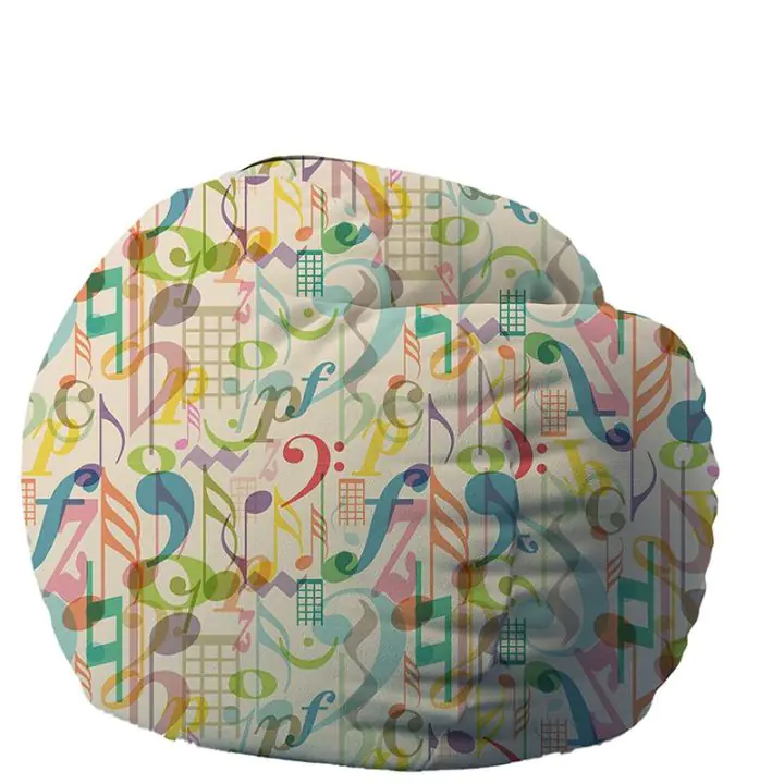 Барбарон 400л. Matusalem, Mussica, Перящ се калъф, Подходящ за деца, Пълнеж с микс от мемори пяна и дунапрен, принт, (16947)